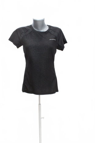 Damen -T-ShirtArcoreohne Aufdruck,farbeschwarz,größeXS