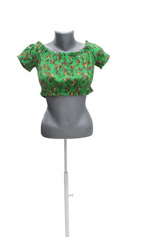 Damen -T-ShirtTopshopohne Aufdruck,farbegeblümt,größe40