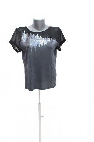 Damen -T-ShirtS.oliverohne Aufdruck,farbemehrfarbig,größe38