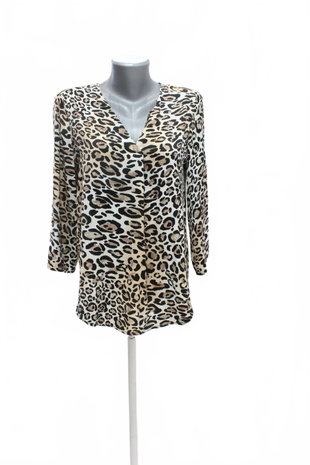 Damen bluse : Brand,Farbeanimal-print,größe: size