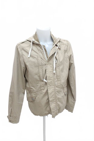 Herrenjacke Tom Tailor, Farbe beige, Größe M