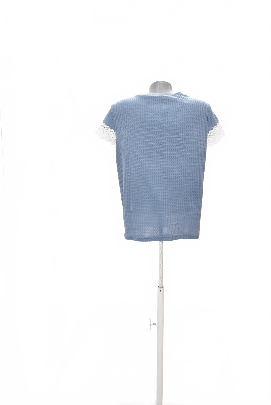 Damen -T-ShirtSheinohne Aufdruck,farbeblau,größe40
