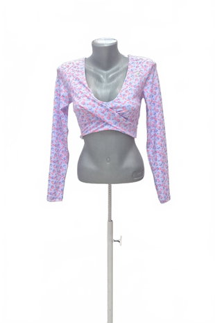 Damen -T-ShirtGenesisohne Aufdruck,farbegeblümt,größeS
