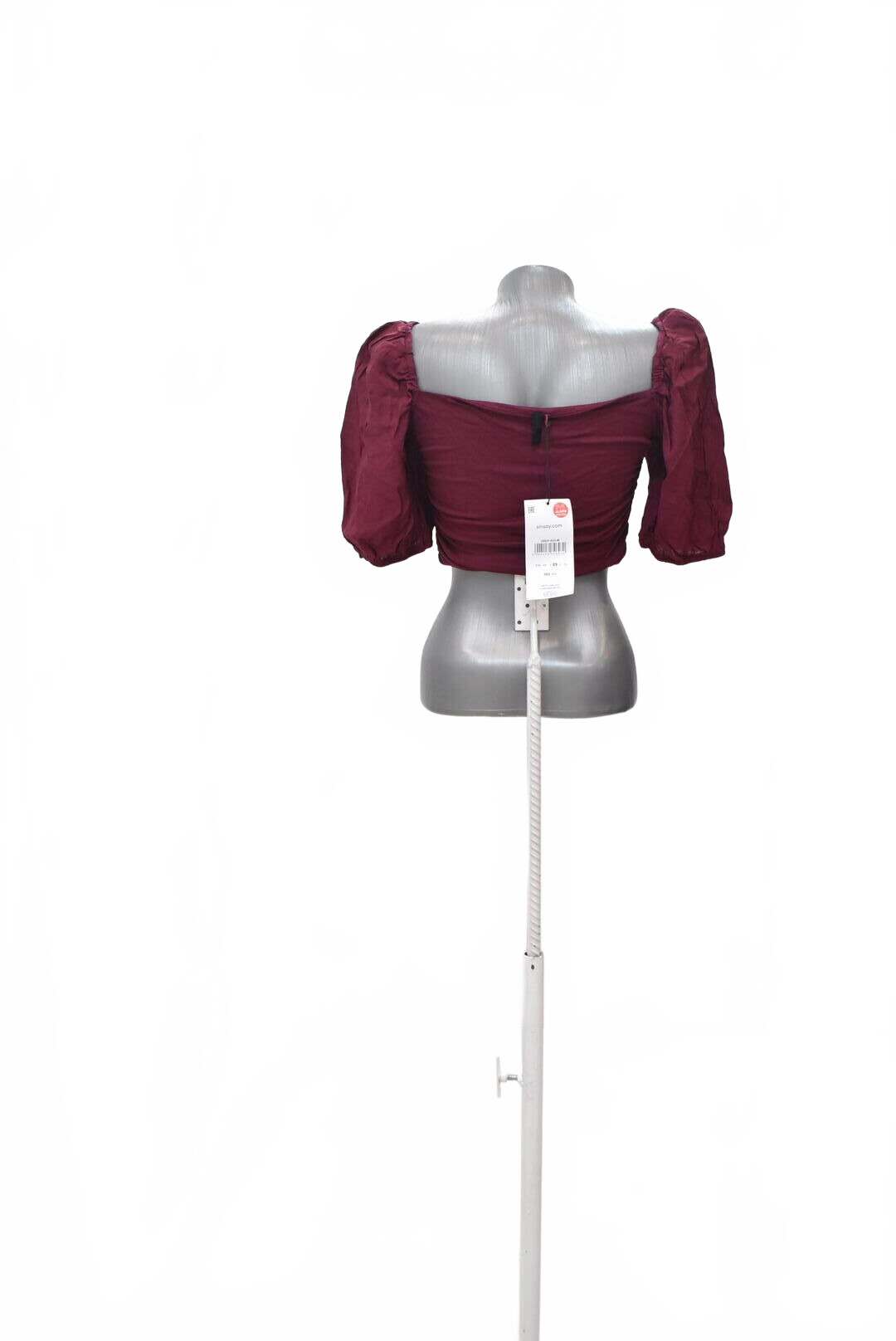 Damen -T-ShirtSinsayohne Aufdruck,farbebordo,größeM