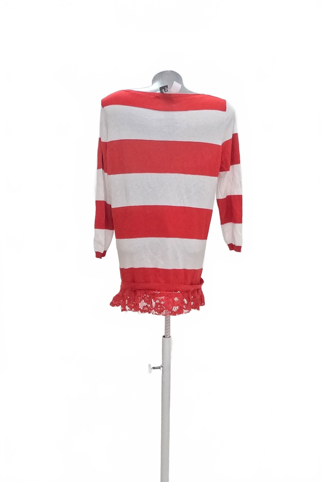 Damen -T-ShirtLiu – Joohne Aufdruck,farbegestreift,größeL
