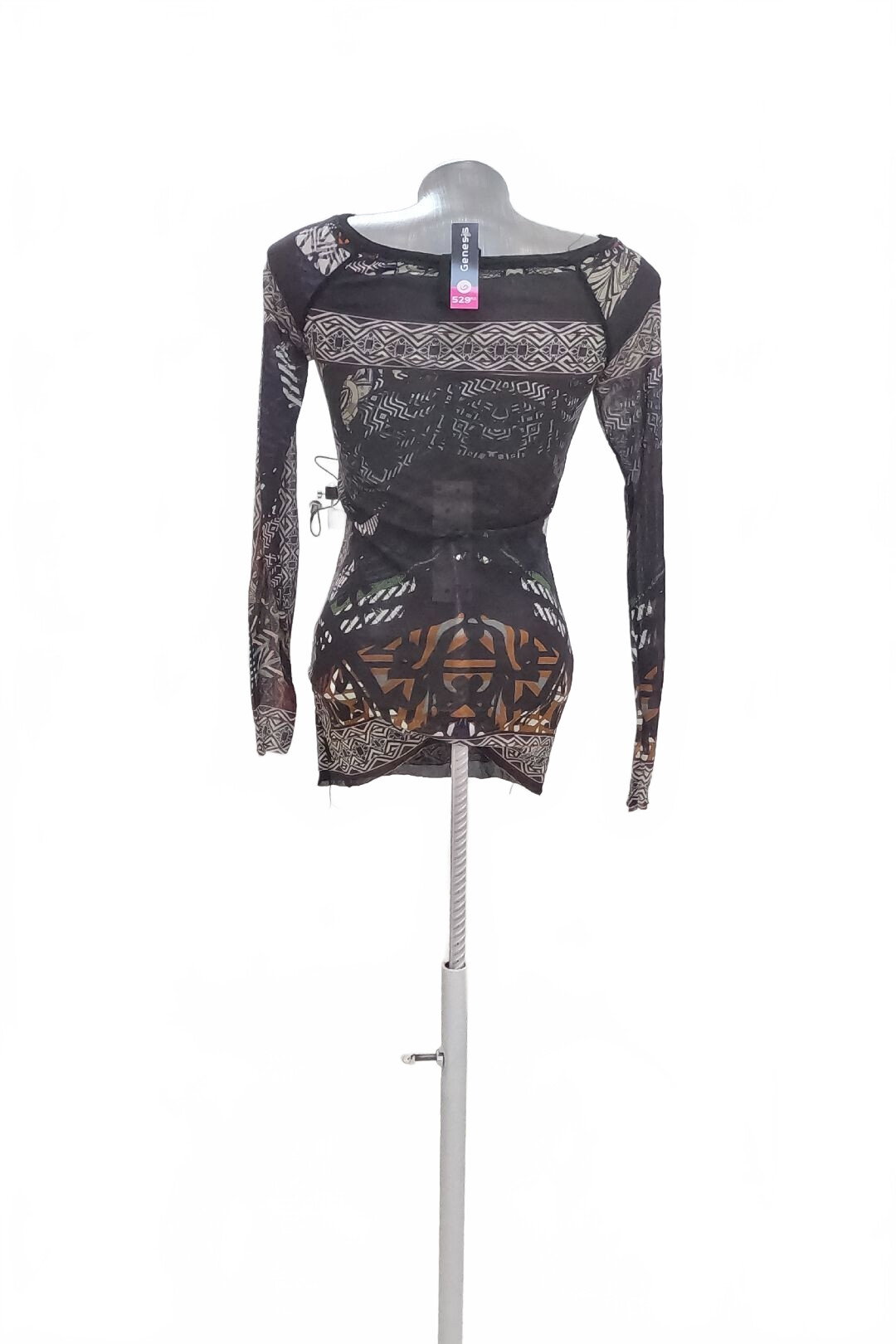 Damen -T-ShirtDesigualohne Aufdruck,farbemehrfarbig,größeXS