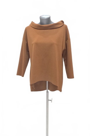 Damen -T-ShirtRinascimentoohne Aufdruck,farbegold,größeL