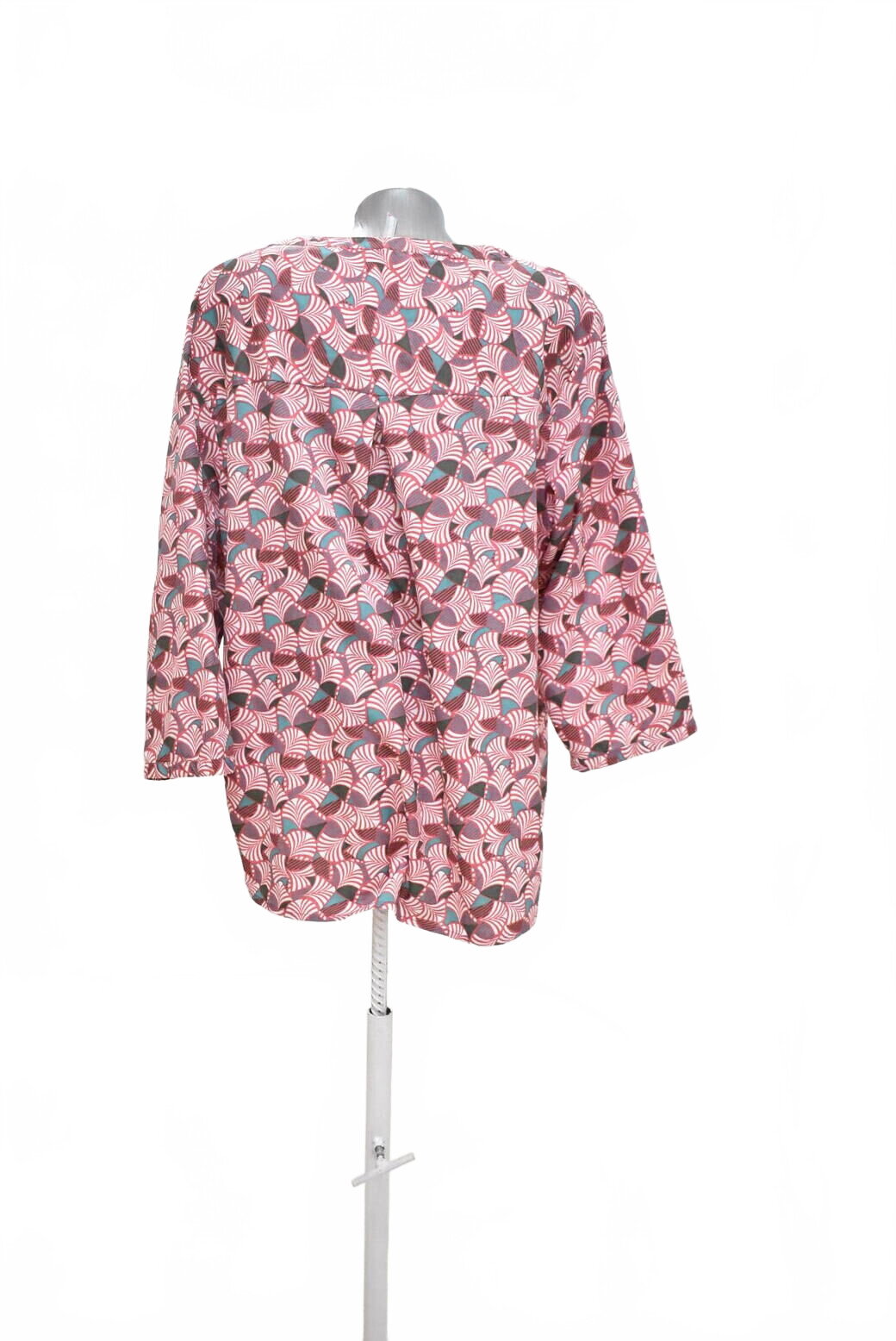 Damen -T-ShirtBlancheporteohne Aufdruck,farbegemustert,größeXL