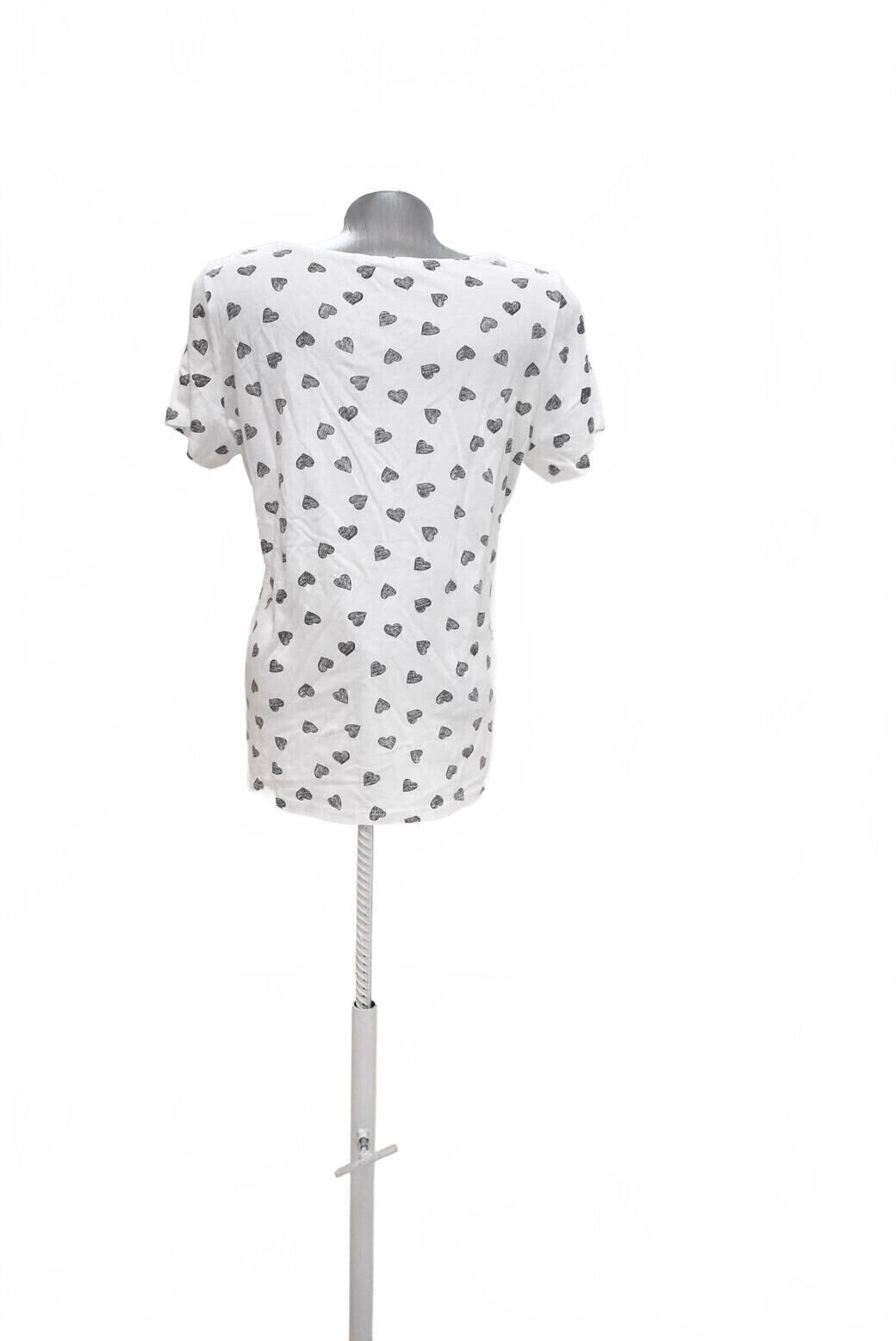 Damen -T-ShirtCamaieumit Aufdruck,farbeweiss,größeM