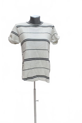 Damen -T-ShirtZaraohne Aufdruck,farbegestreift,größeS