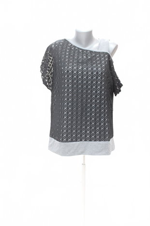 Damen -T-ShirtGenesisohne Aufdruck,farbemehrfarbig,größe2XL