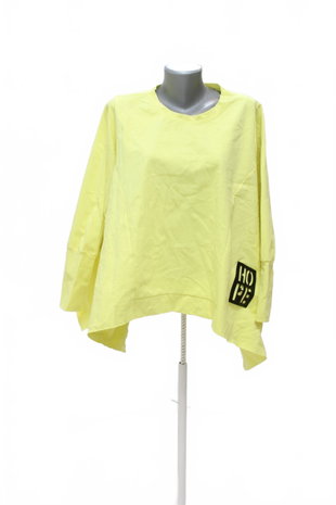 Damen -T-ShirtGenesismit Aufdruck,farbegelb,größeL