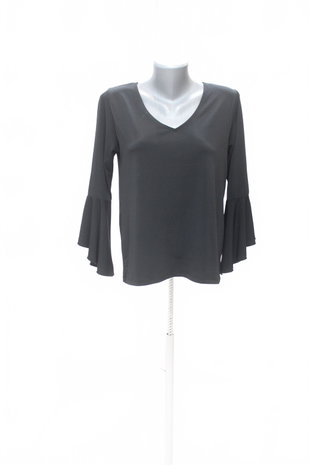 Damen -T-ShirtAmisuohne Aufdruck,farbeschwarz,größeM