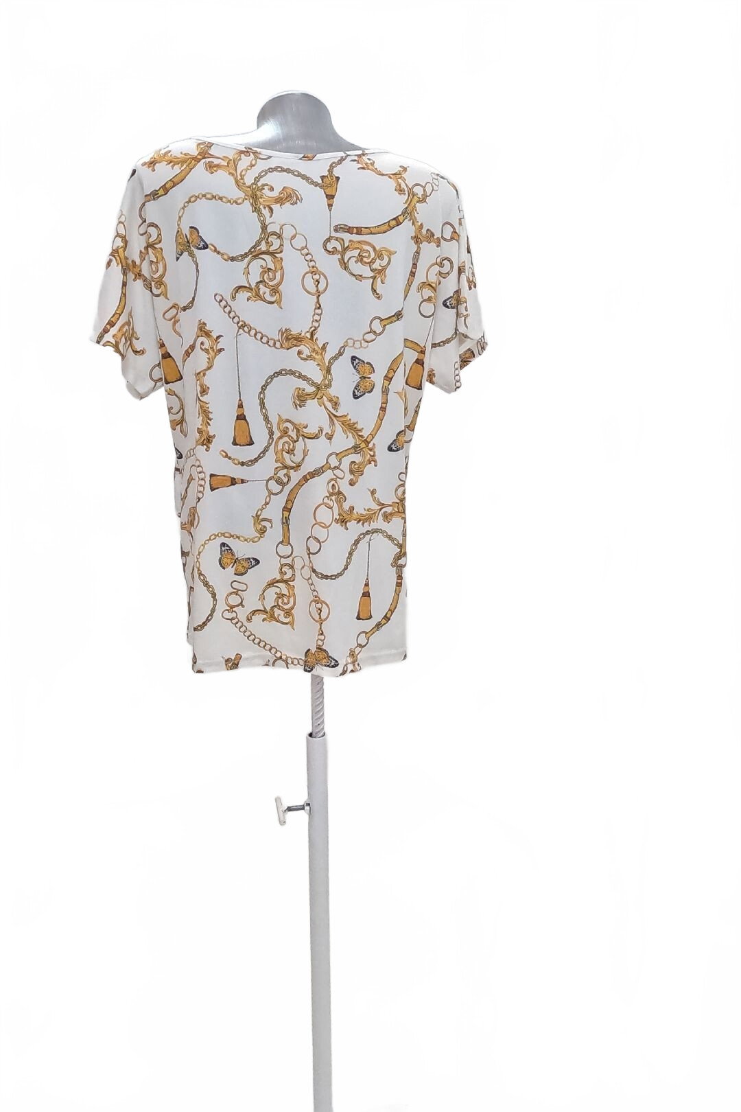 Damen -T-ShirtBelovedohne Aufdruck,farbegemustert,größe2XL