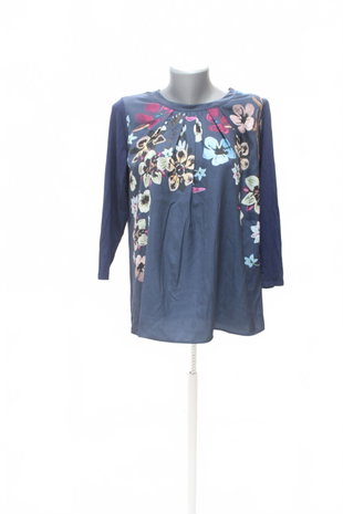 Damen -T-ShirtOrsayohne Aufdruck,farbegeblümt,größeM
