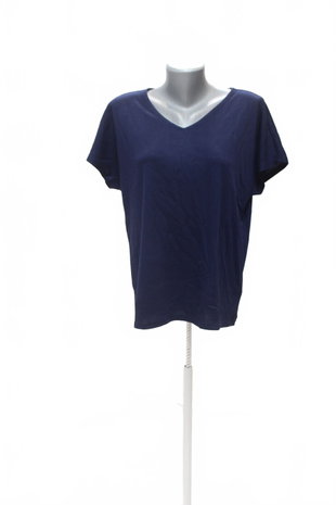 Damen -T-ShirtTchiboohne Aufdruck,farbeblau,größe36