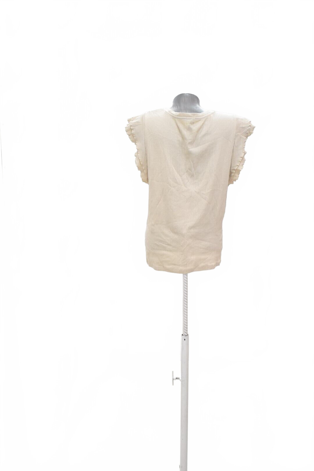 Damen -T-ShirtPage Oneohne Aufdruck,farbebeige,größeXL