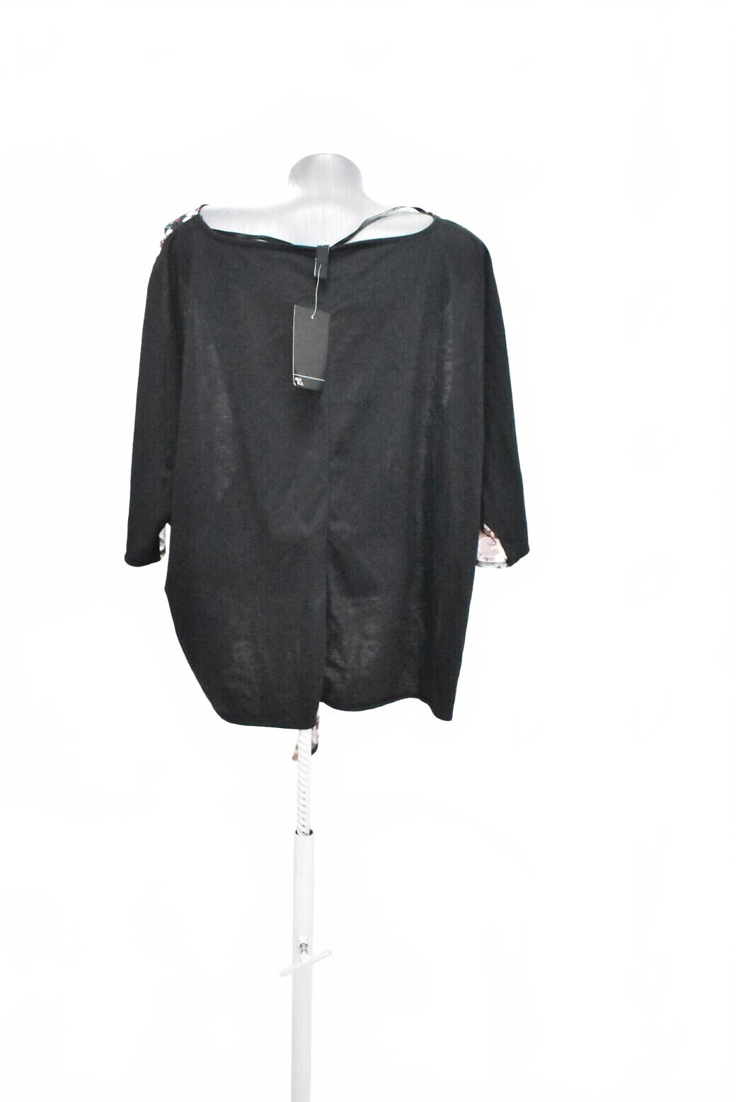 Damen -T-ShirtMaxi Blueohne Aufdruck,farbegeblümt,größe46