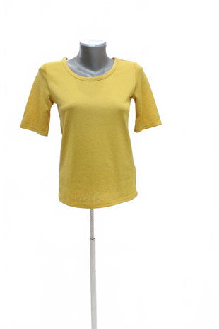 Damen -T-ShirtSinsayohne Aufdruck,farbegelb,größeS