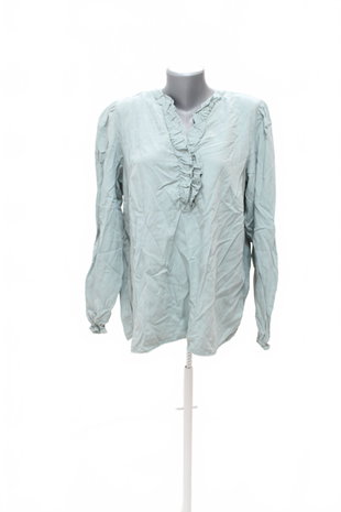 Damen -T-ShirtC&Aohne Aufdruck,farbeblau,größe44