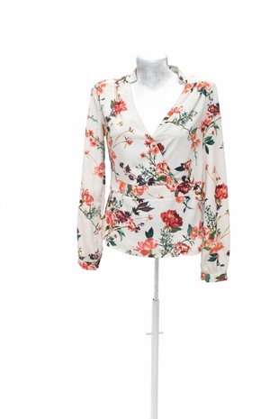 Damen -T-ShirtMorganohne Aufdruck,farbegeblümt,größe38