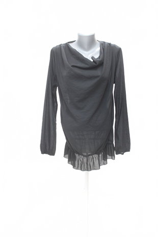 Damen -T-ShirtGenesisohne Aufdruck,farbeschwarz,größeL