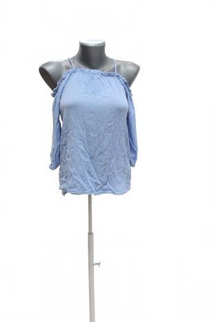 Damen -T-ShirtGateohne Aufdruck,farbeblau,größeS