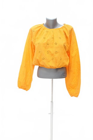 Damen -T-ShirtSinsayohne Aufdruck,farbeorange,größeXS