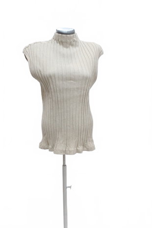 Damen -T-ShirtBpc Selectionohne Aufdruck,farbebeige,größe44