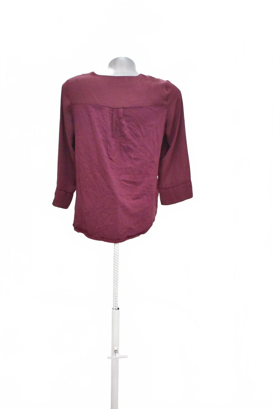 Damen -T-ShirtReservedohne Aufdruck,farbebordo,größeXS