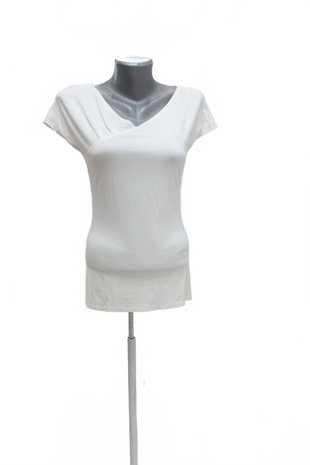 Damen -T-ShirtInfiniteohne Aufdruck,farbeweiss,größeM