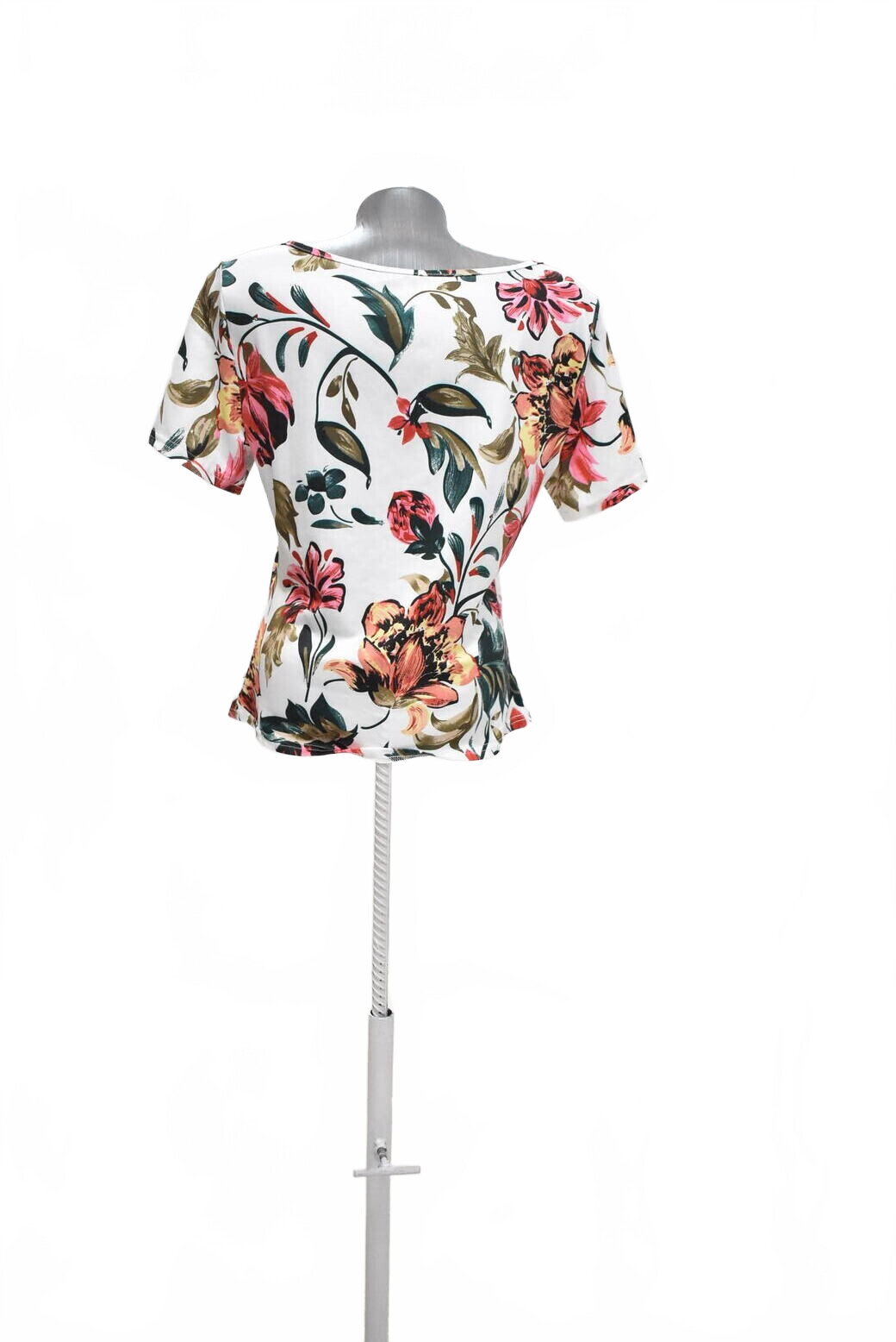 Damen -T-ShirtGenesisohne Aufdruck,farbegeblümt,größeL