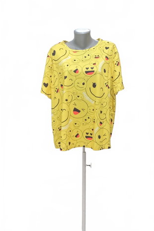 Damen -T-ShirtGenesisohne Aufdruck,farbemehrfarbig,größe3XL