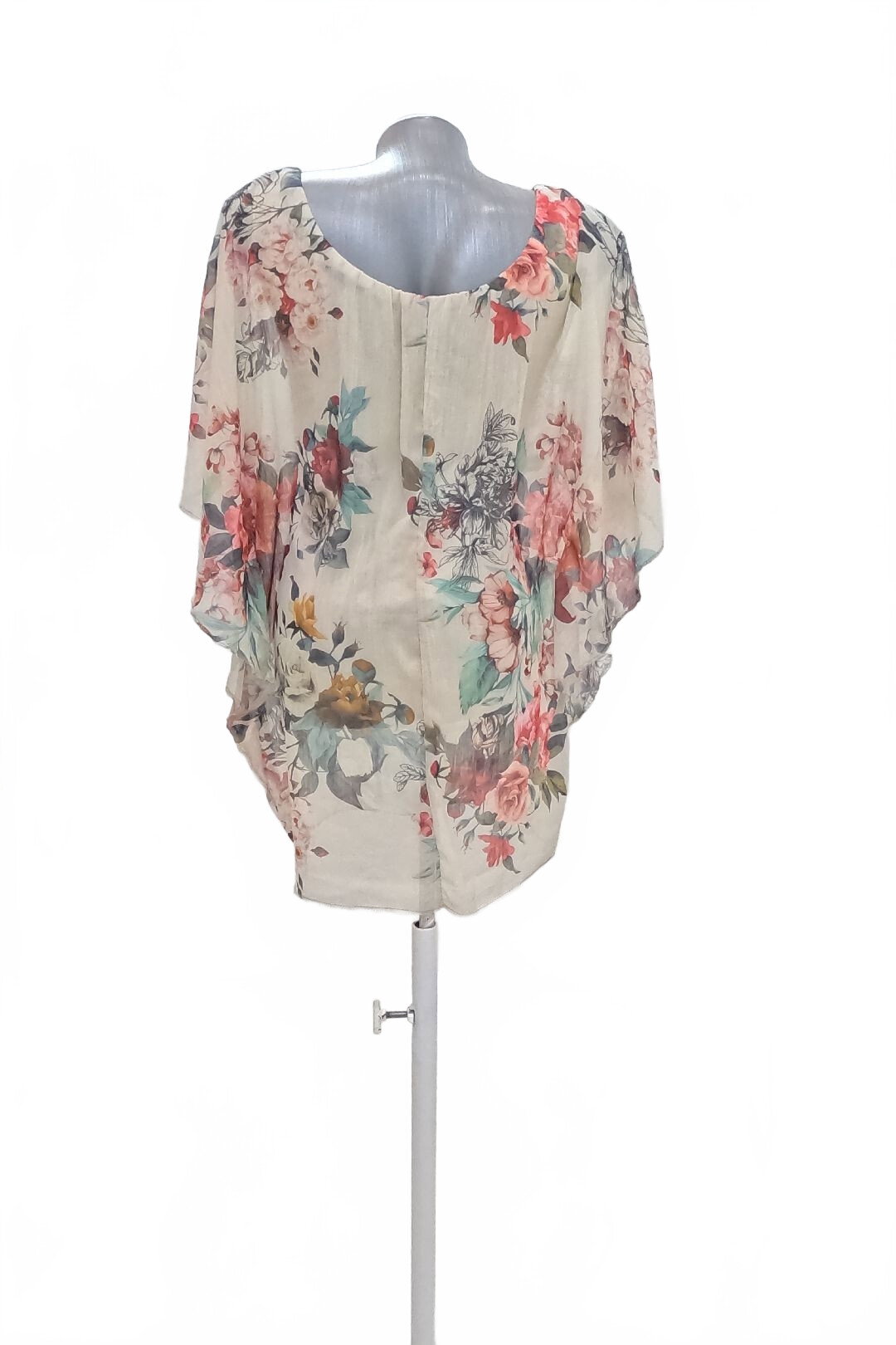 Damen -T-ShirtGenesisohne Aufdruck,farbegeblümt,größeM