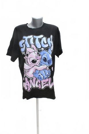 Damen -T-ShirtFbsistermit Aufdruck,farbeschwarz,größe2XL