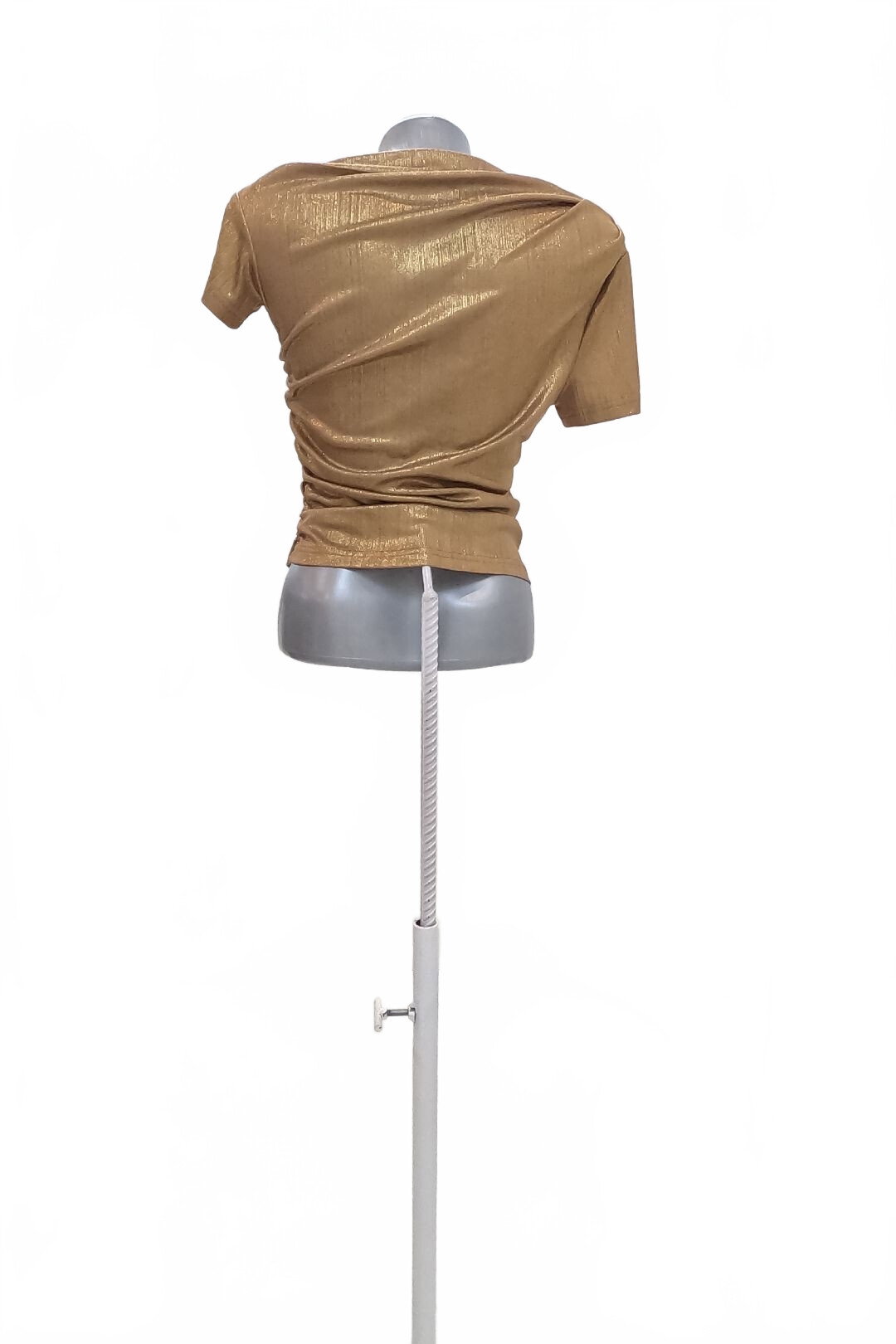 Damen -T-ShirtSheinohne Aufdruck,farbegold,größe38
