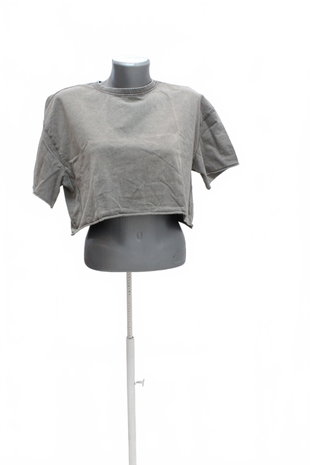 Damen -T-ShirtReservedohne Aufdruck,farbegrau,größeS