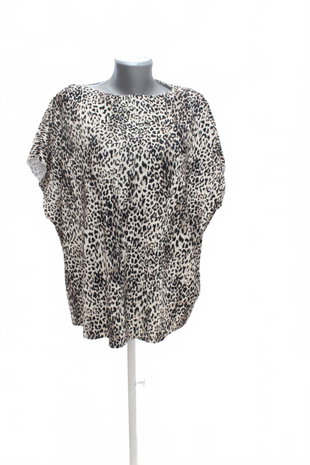 Damen -T-ShirtF&Fohne Aufdruck,farbeanimal-print,größe50