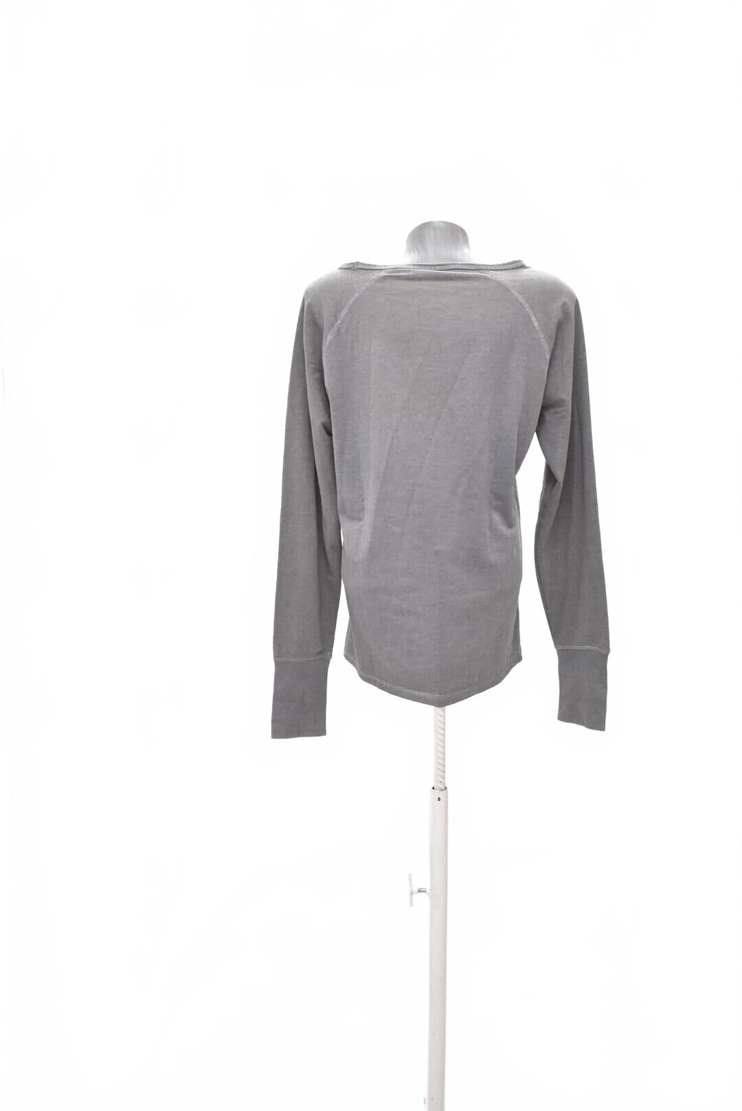 Damen -T-ShirtTchiboohne Aufdruck,farbegrau,größeS