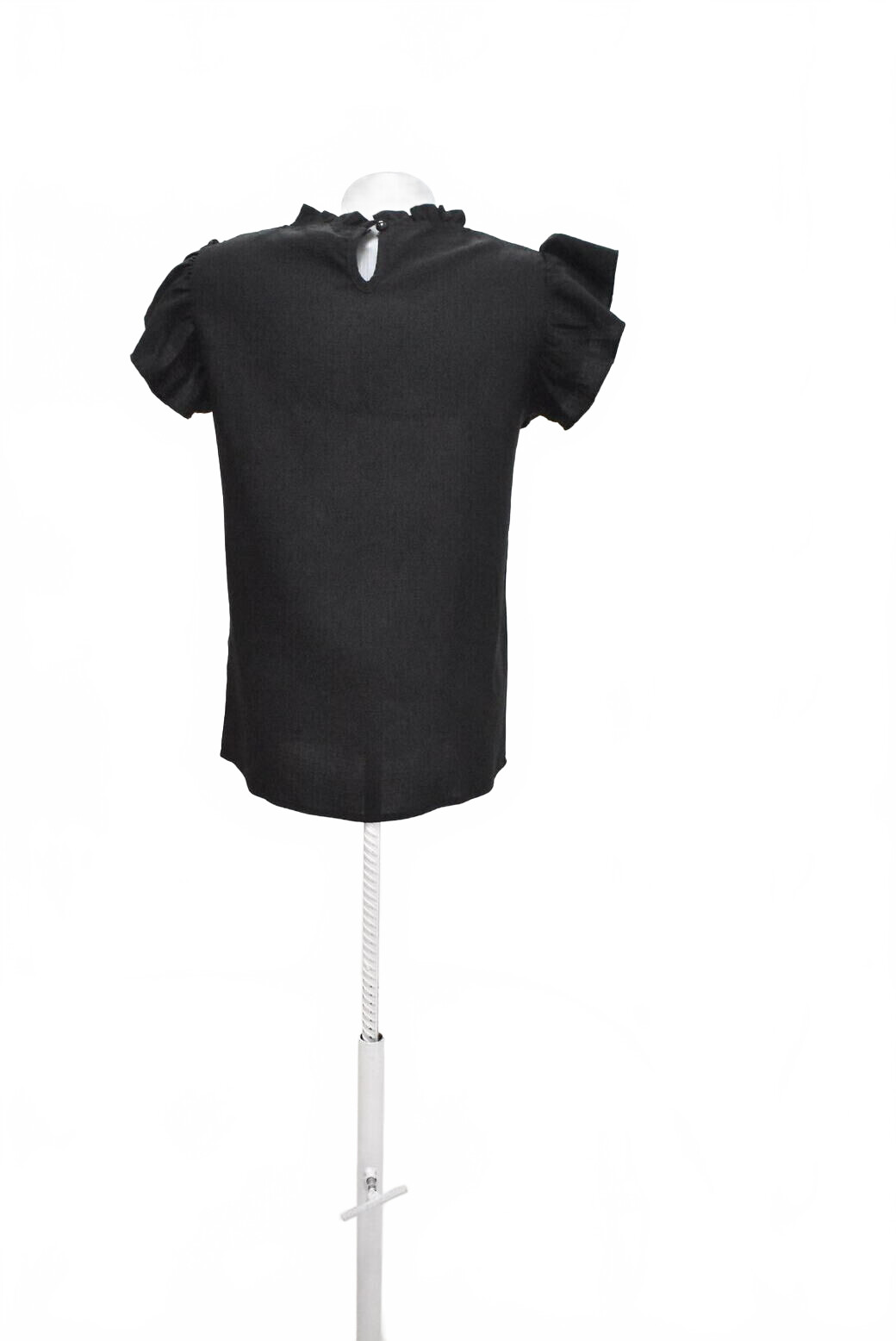 Damen -T-ShirtSheinohne Aufdruck,farbeschwarz,größe34