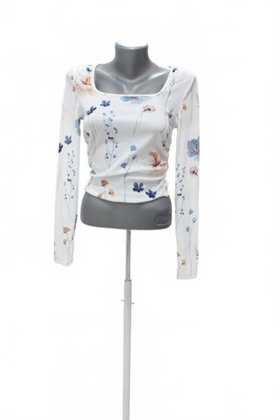 Damen -T-ShirtGenesisohne Aufdruck,farbegeblümt,größeS