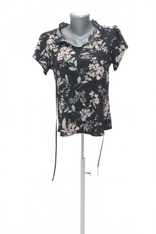 Damen -T-ShirtGenesisohne Aufdruck,farbegeblümt,größeS