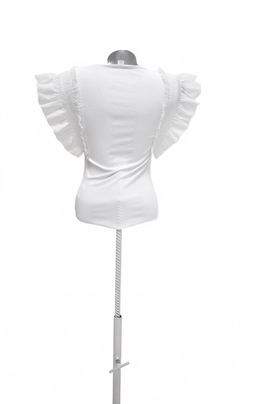 Damen -T-ShirtAmisuohne Aufdruck,farbeweiss,größeS