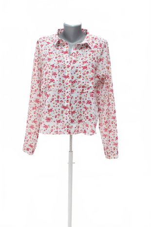 Damen bluse : Brand,Farbegeblümt,größe: size