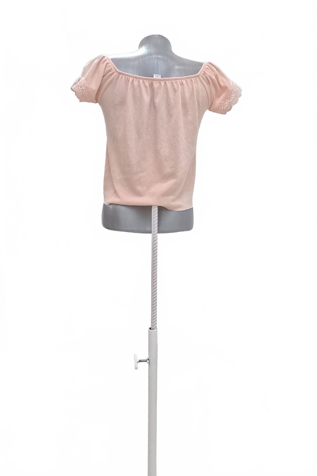 Damen -T-ShirtAmisuohne Aufdruck,farberute,größeXS