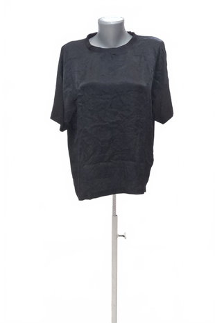 Damen -T-ShirtC&Aohne Aufdruck,farbeschwarz,größeXL