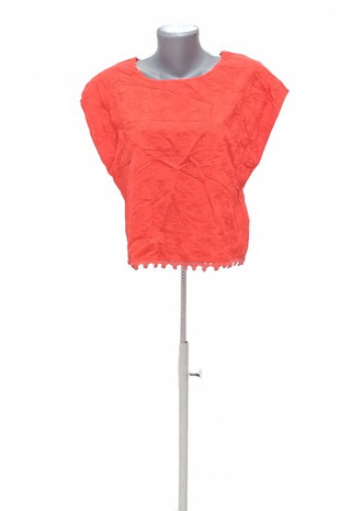 Damen -T-ShirtGenesisohne Aufdruck,farberot,größeM