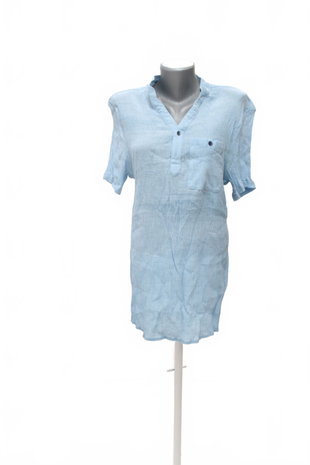 Damen -T-ShirtGenesisohne Aufdruck,farbeblau,größeXL