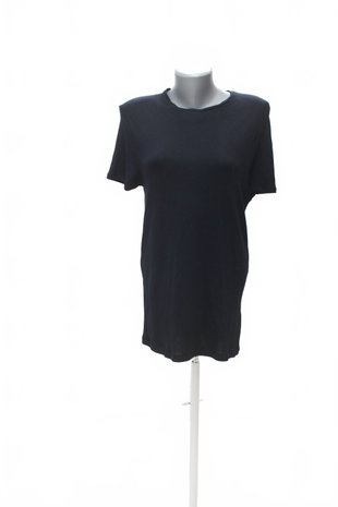 Damen -T-ShirtZaraohne Aufdruck,farbeblau,größeM