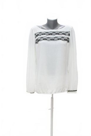 Damen -T-ShirtOrsayohne Aufdruck,farbeweiss,größeXL